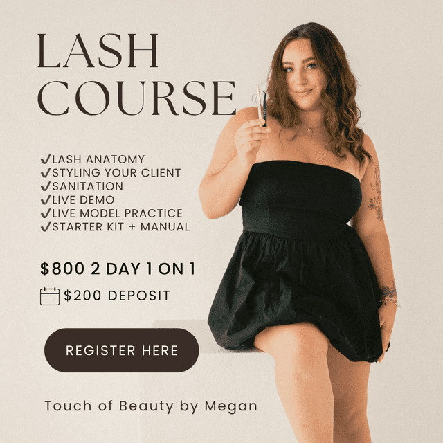 Classic Lash Course at Touch of Beauty by Megan in Stuart, FL